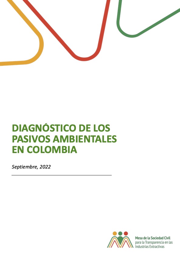 Diagnóstico de los pasivos ambientales en Colombia